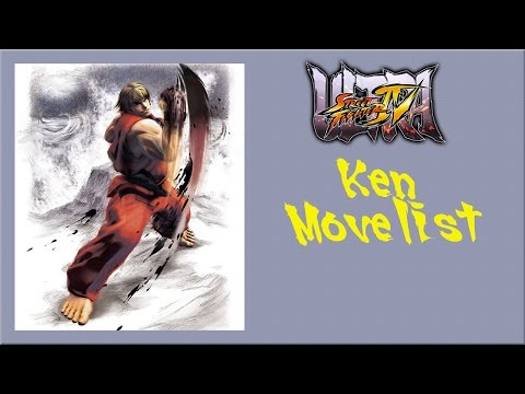 Ultra Street Fighter IV - Ken Move List