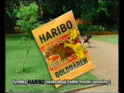 Haribo - dítě v kočárku - stará reklama / old commercial (2001) CZ