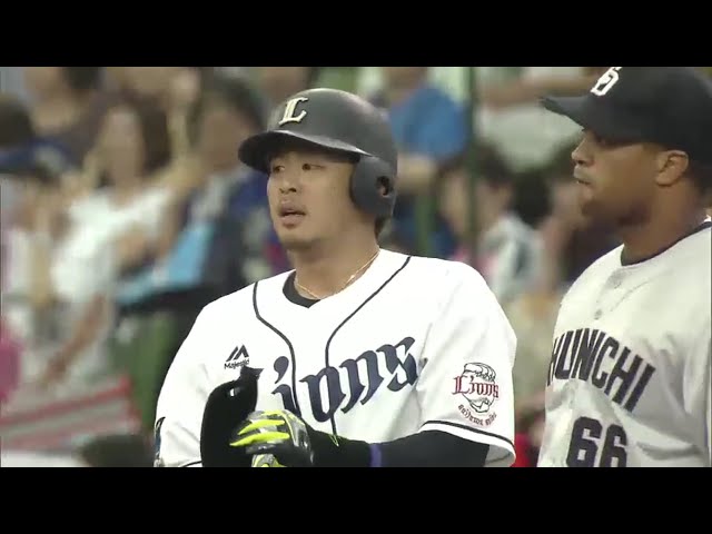 【7回裏】ライオンズ・浅村が勝ち越しタイムリーヒット!! 2016/6/12 L-D