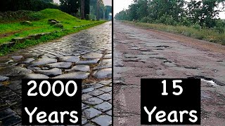 Why Are Roman Roads Still Existing? How did the Romans build roads?
