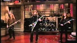 Megadeth -  Live (David Letterman) 1994, April 08 -  HiFi