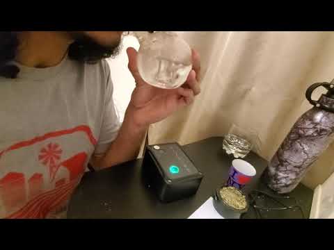 ASMR - DYNAVAP OMNIVONG session with Induction Heater & Bubbler