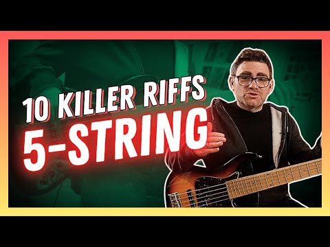 Transform Your 4-String Skills onto 5-String Bass! | 10 Killer Riffs For 5-String [FREE PDF]