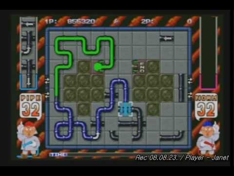3/3 Pipe Dream arcade classic game - Course A 1CC