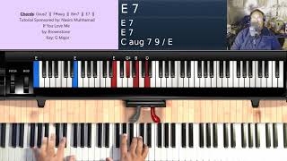 If You Love Me (by Brownstone) - Piano Tutorial