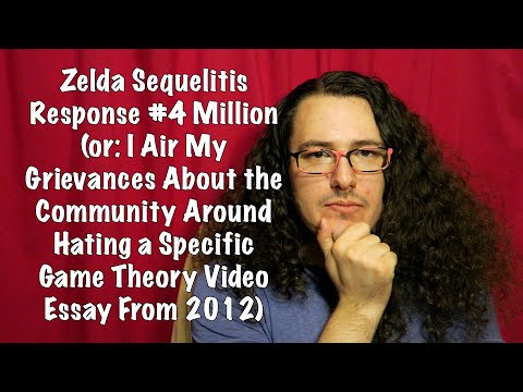 Zelda Sequelitis Response #4 Million