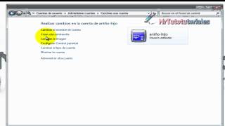 CONFIGURAR EL CONTROL PARENTAL