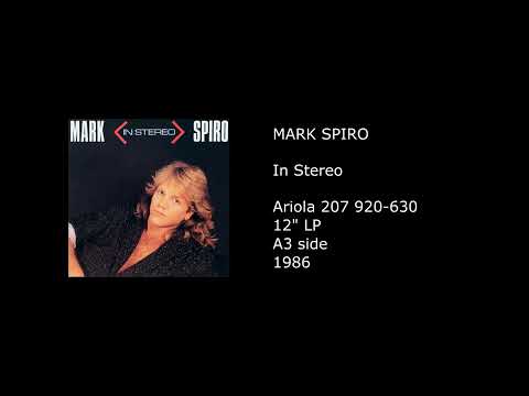 MARK SPIRO - In Stereo - 1986
