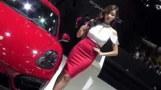 ソウルで2年に1回開催のモーターショー、 PORSCHE  コンパニオン:ソウルモーターショー(서울 모터쇼,Seoul Motor Show) 2015