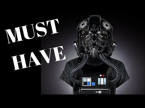 star wars tie fighter pilot bust