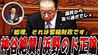 【フルボッコ】「1.8兆円吸い上げている！」浜野議員が高市内閣の“名ばかり積極財政”を数式で粉砕！神谷宗幣も拍手喝采のド正論　#政治 #話し方 #プレゼン