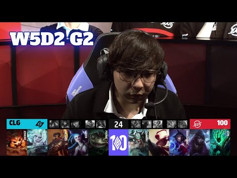 CLG vs 100 | Week 5 Day 2 S12 LCS Spring 2022 | CLG vs 100 Thieves W5D2 Full Game