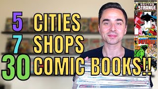 Road Trip COMIC BOOK HAUL – Some HOT SPEC & KEY COMICS that I picked up for MCU INVESTMENT.