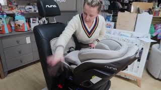 Nuna EXEC NEXT Installation: Rear Facing with Vehicle Seat Belt (Step-by-Step)
