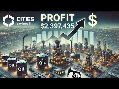 Making $2.397,435 Exploiting Oil in Cities Skylines 2