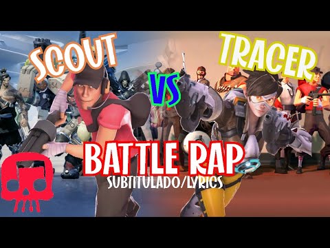 TRACER VS SCOUT Batalla de RAP Por JT Music Subtitulado/Lyrics