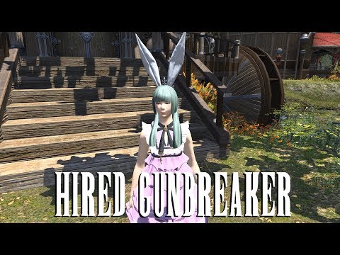 Final Fantasy XIV - Gunbreaker Level 60 - Job Quest 2 - Hired Gunbreaker