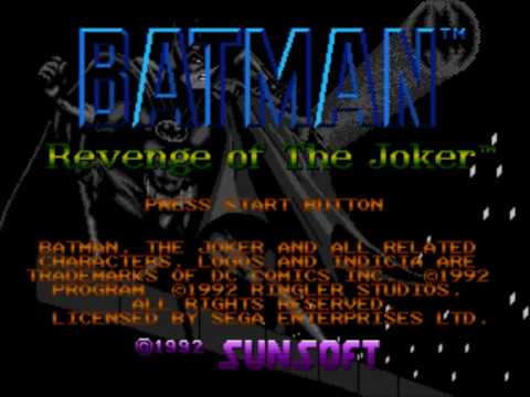 batman revenge of the joker genesis cheats