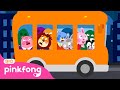 The Wheels On The Orange Night Bus Learn English Pinkfong Baby Shark Hindi Rhymes