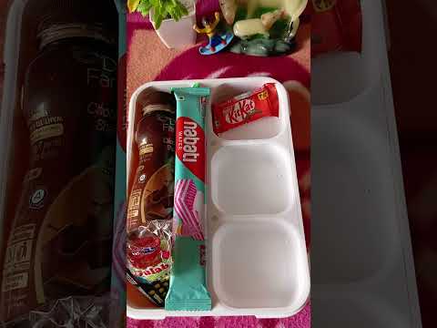 Dream chocolate lunchbox #chocolate #shortsviral #lunchbox #ytshorts #shorts