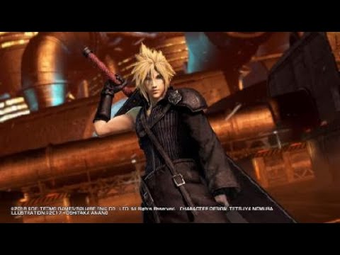 DISSIDIA FINAL FANTASY NT FF VII Cloud VS Sephiroth