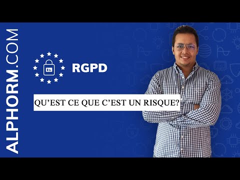 Formation Comprendre le RGPD |Qu est ce que c est un risque