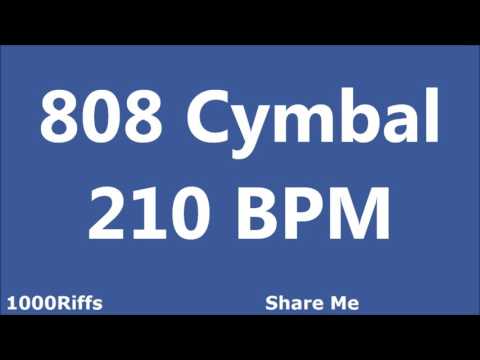 808 Cymbal Metronome : 210 BPM