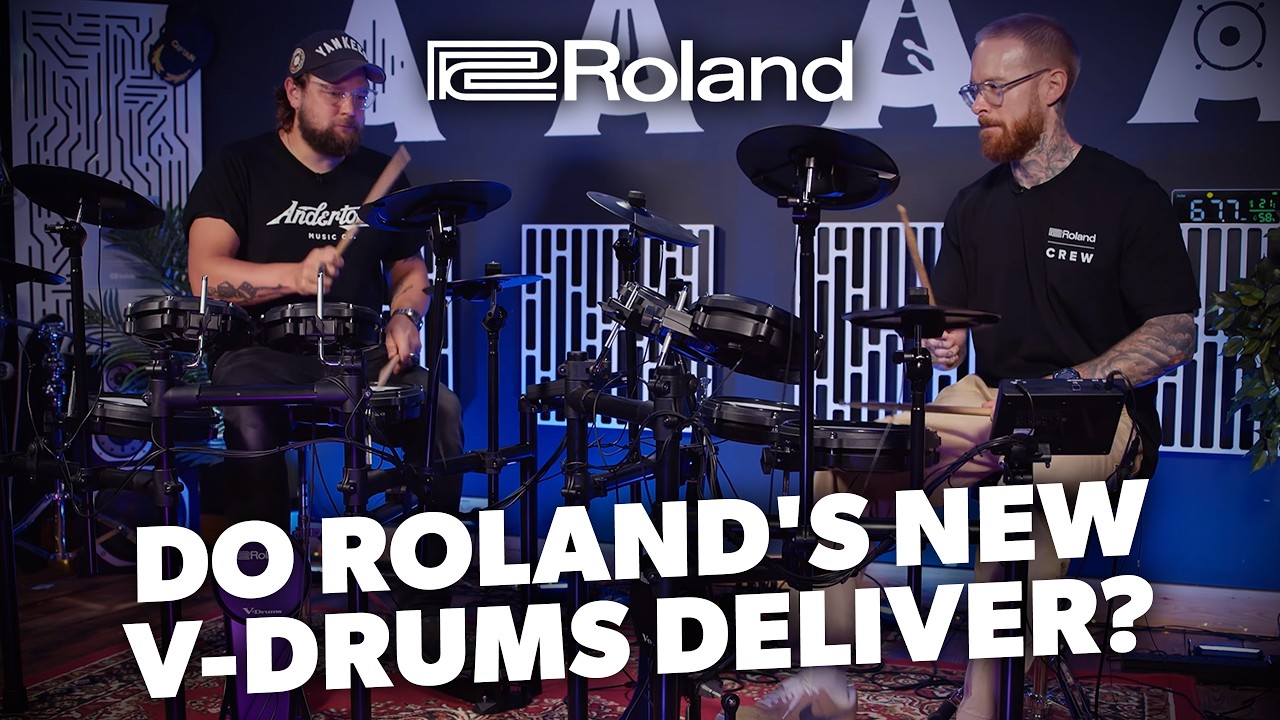 Roland&rsquo;s New Entry-Level V-Drums Are Here! TD-07DMK2 & TD-07KV2 - YouTube
