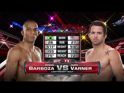 Edson Barboza vs Jamie Varner full fight