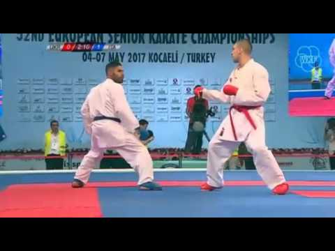 52ND EKF SENIOR CHAMPIONSHIPS - FINAL MALE KUMITE -75 KG