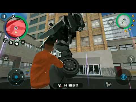 Real Gangster crime ( Mission Police car Hijack) Car police - Hajack Gamplay HD