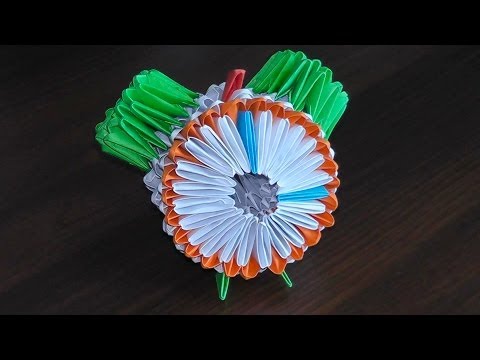 3D origami alarm clock tutorial (instruction) | The Secrets of Origami