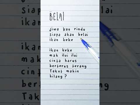 Belai &middot; Bunga &middot; Amsyar Leee &middot; Lyrics