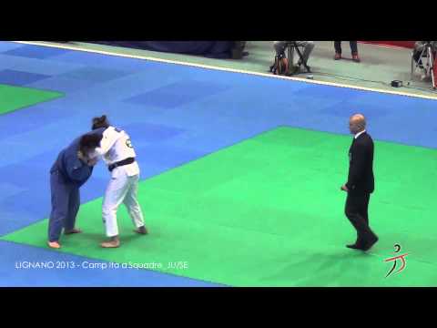 italiajudo Camp Ita Sq Ju Se 1 posto 70 Kg Pitzanti vs Busto