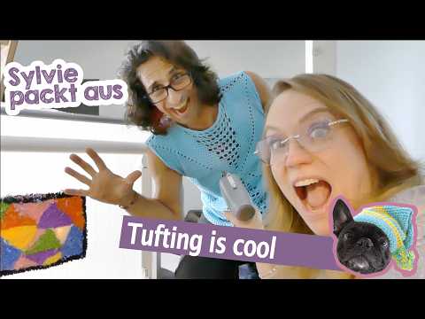 [Advertisement] Really cool piece - Sylvie unpacks - the new tufting gun