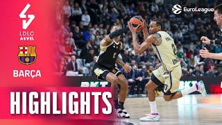 Stars DECIDE Close Games | ASVEL - FC Barcelona | R24 BASKETBALL HIGHLIGHTS 2025-26