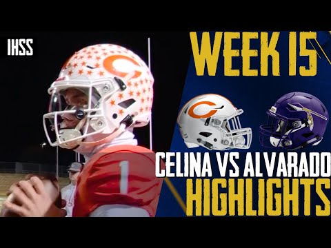 Bowe Bentley Leads Celina to Victory Over Alvarado 52-27