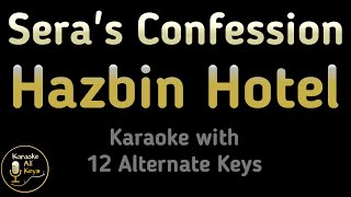 Download lagu Hazbin Hotel - Sera's Confession Karaoke Instrumental Lower Higher Male & Original Key mp3