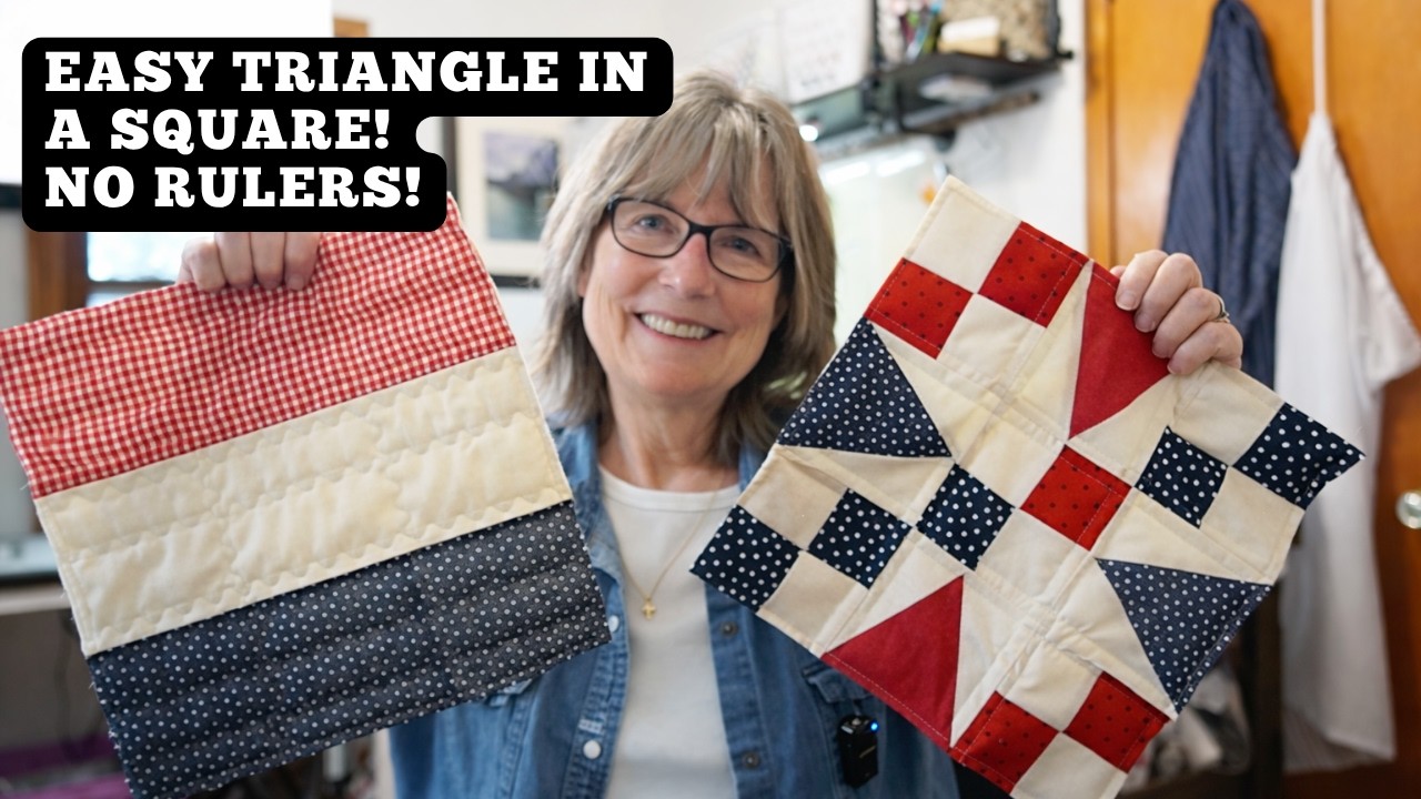 Grandma's Star Quilt Block Made EASY with FPP | Stars & Stripes 2026 Challenge Blocks 15 & 16