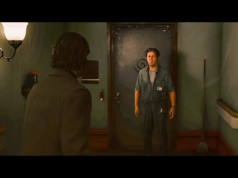 Ahti helps Alan one last time - Alan Wake 2 PS5