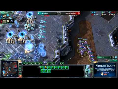 ► SHOUTcraft - SCi4 - RO8 : Socke  vs Grubby G2