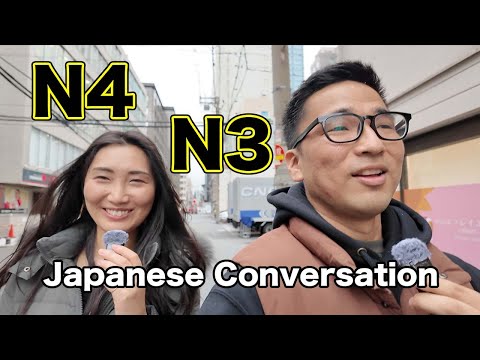 【N5-N3】Japanese listening practice / Easy Japanese immersion Vlog