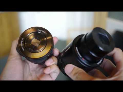 Sony Cyber-shot DSC QX10 and DSC QX100 hands on