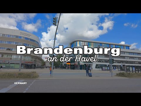 Brandenburg City Germany 🇩🇪 Walking Tour in Brandenburg an der Havel | 4K 60fps City Walk