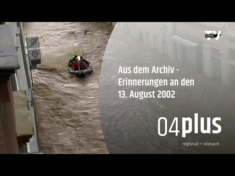 Gedenken an Jahrestag nach dem Hochwasser 2002 in Grimma
