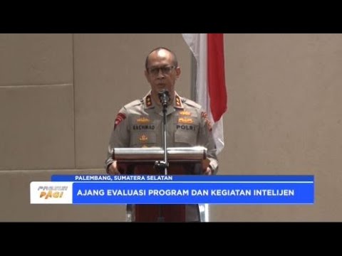 KAPOLDA SUMSEL BUKA RAKERNIS FUNGSI INTELKAM