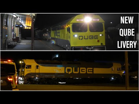 NEW QUBE LIVERY 🎨 G532's first revenue run | Maryvale paper train