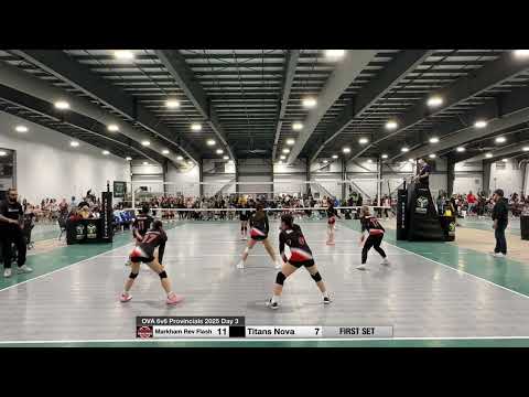 6v6 Provincial 2025 Day 3 Markham Rev Flash vs Titans Nova set 1