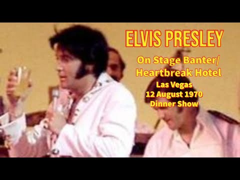 Elvis Presley - On stage banter/Heartbreak Hotel - 12 August 1970 DS - Re-edited with Stereo audio