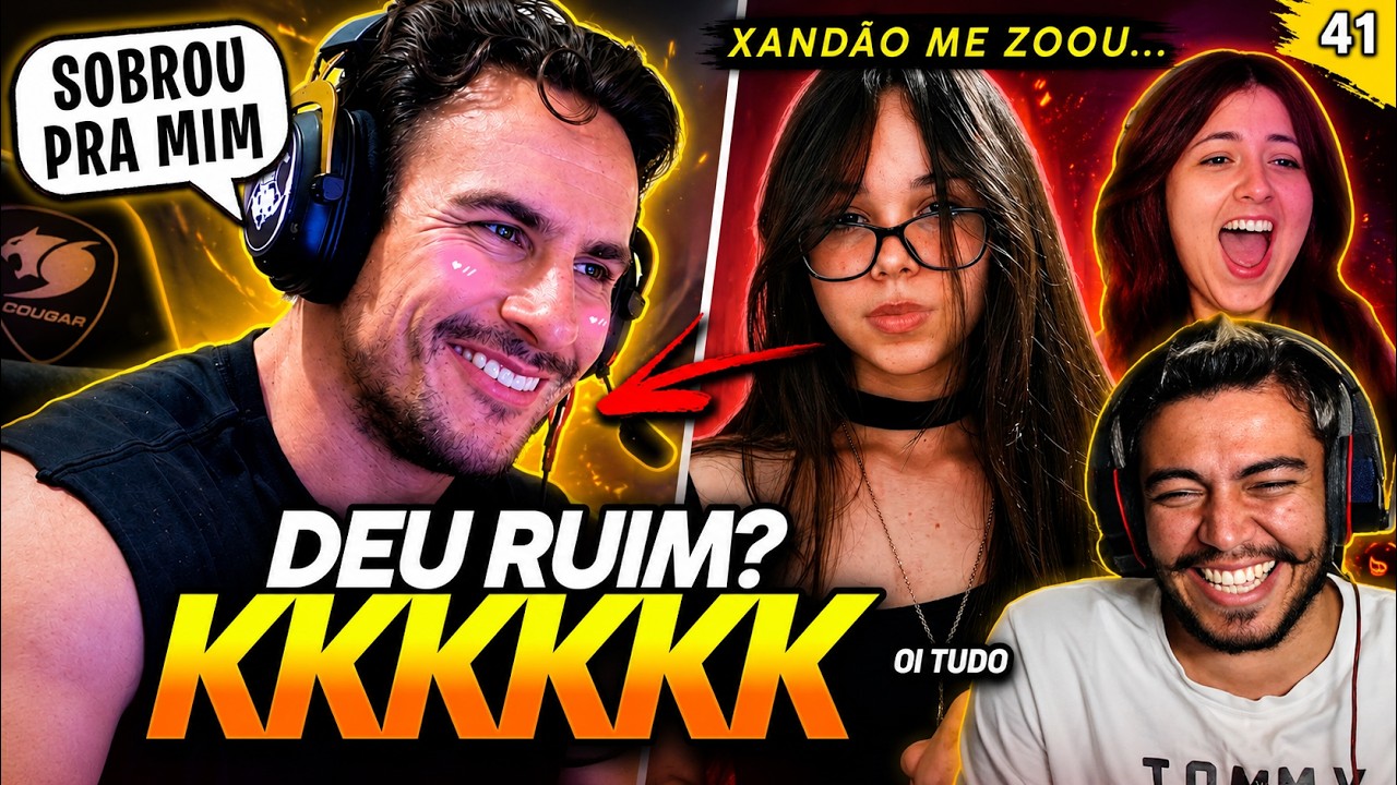 GÓTICA que FOI ZOADA PELO XANDÃO MANDOU RESPOSTA e ELE FICA ANSIOSO KKKKKKKKKKKK | REACT
